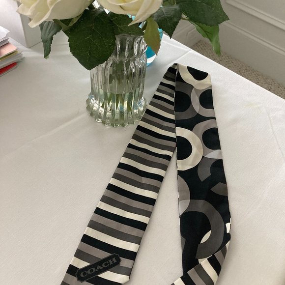 COACH ponytail scarf - Picture 1 of 8